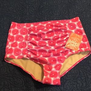 Kortni Jeane Ruched 2.0 Swim Bottom